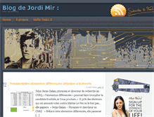 Tablet Screenshot of jordimir.com